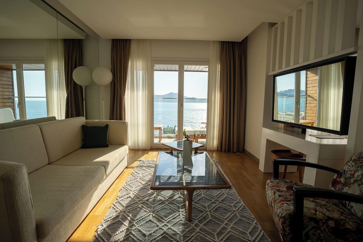 Executive Room, 1 Double Bed, Balcony, Sea View | View from room