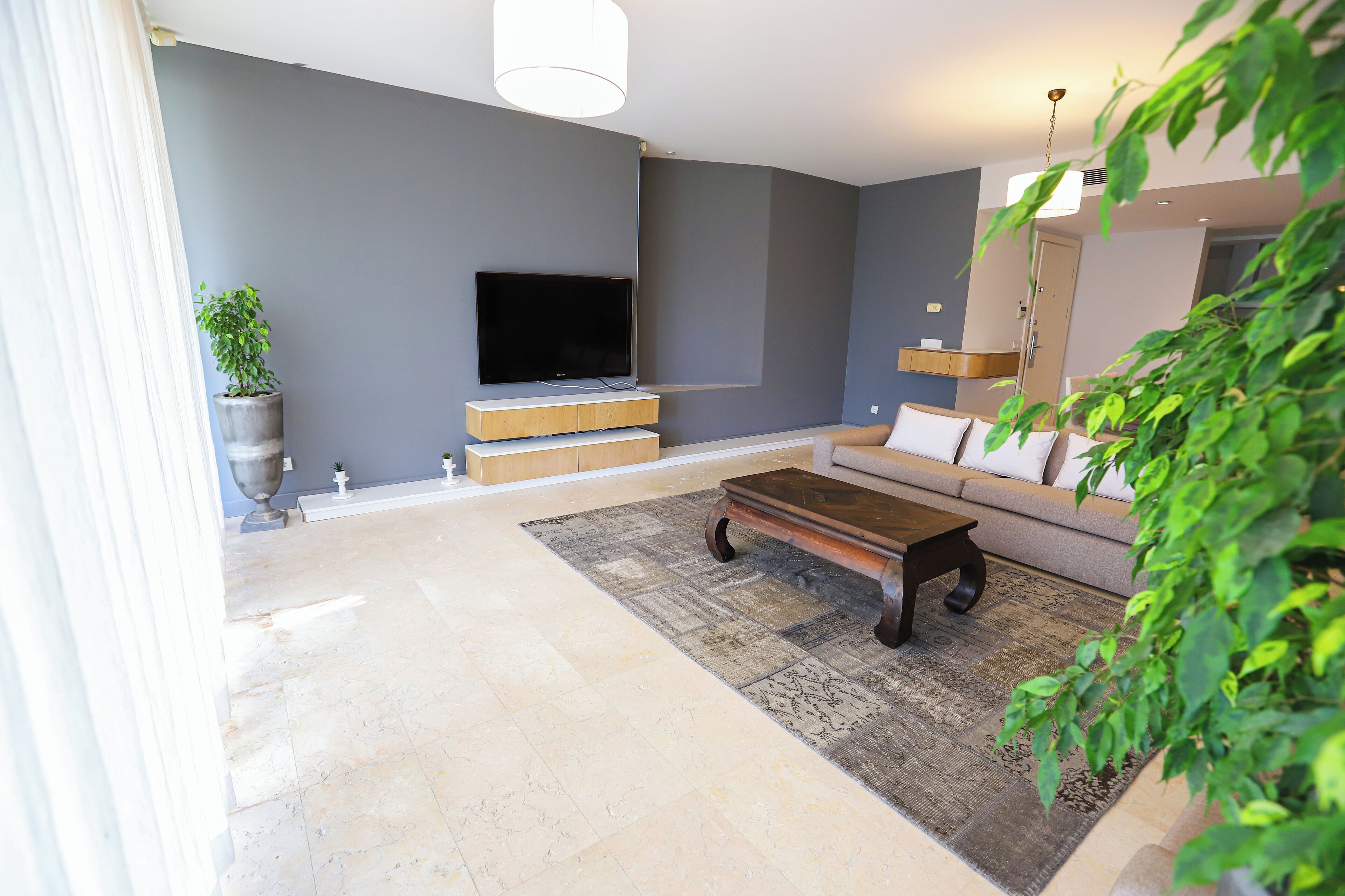 Residence, 4 Yatak Odasi, Deniz Manzarali | Living area