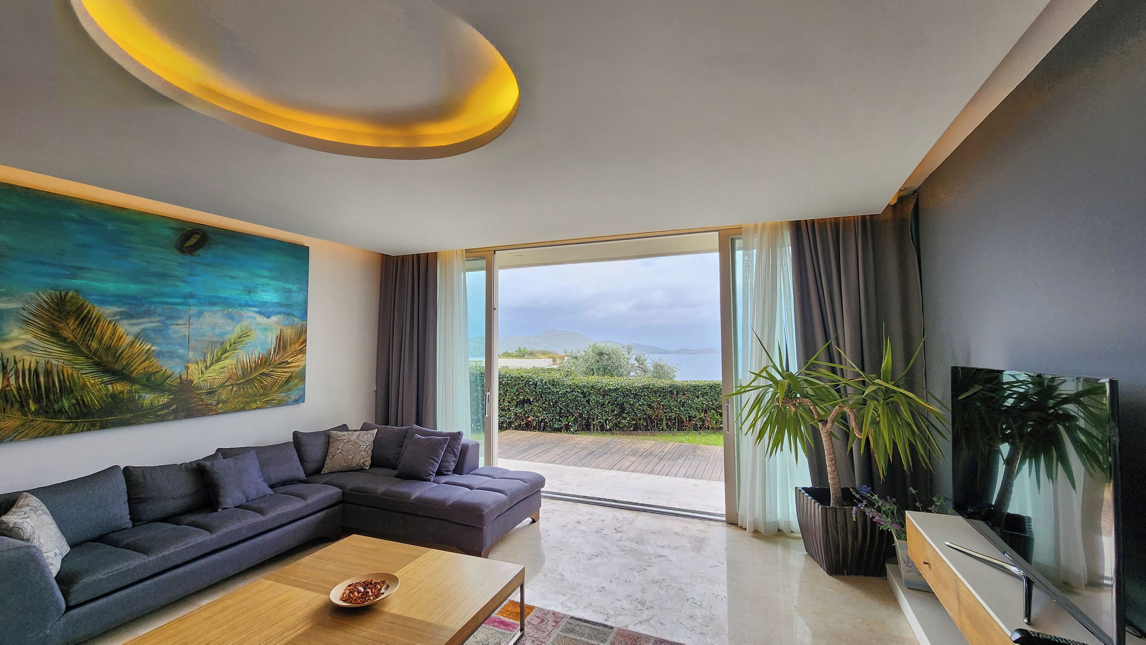 Residence, 4 Yatak Odasi, Deniz Manzarali | Minibar, in-room safe, soundproofing, free WiFi