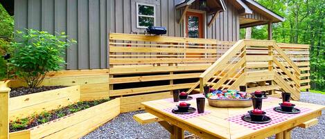 Ferienhaus, 1 Schlafzimmer | Außenbereich