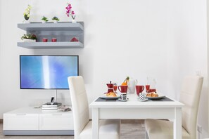 Apartment, 3 Bedrooms | In-room dining - Modern spacious apartment with terrace, balconies, solarium & gym (Sorrento)