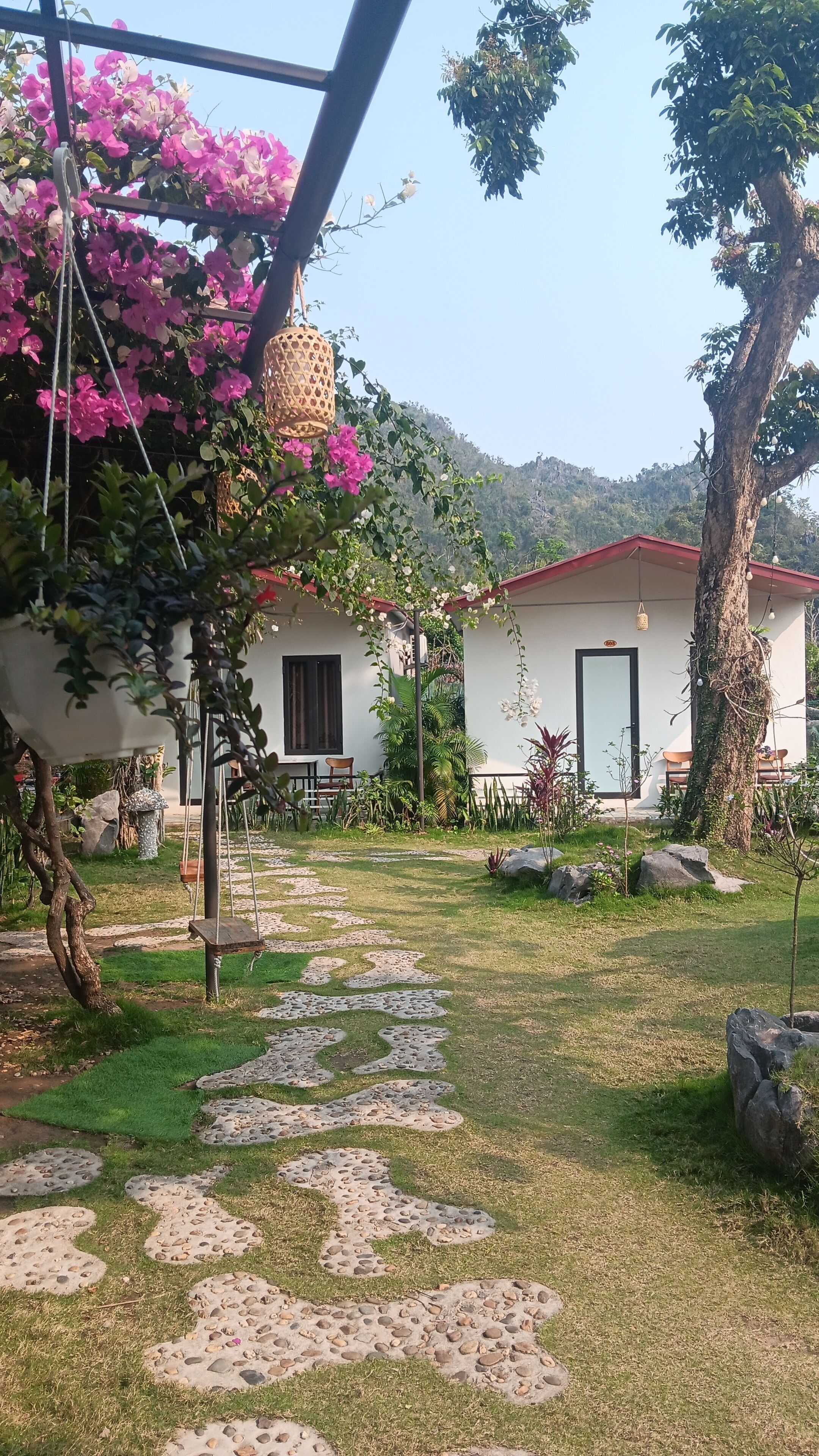 Habitación cuádruple familiar | Área de sala de estar