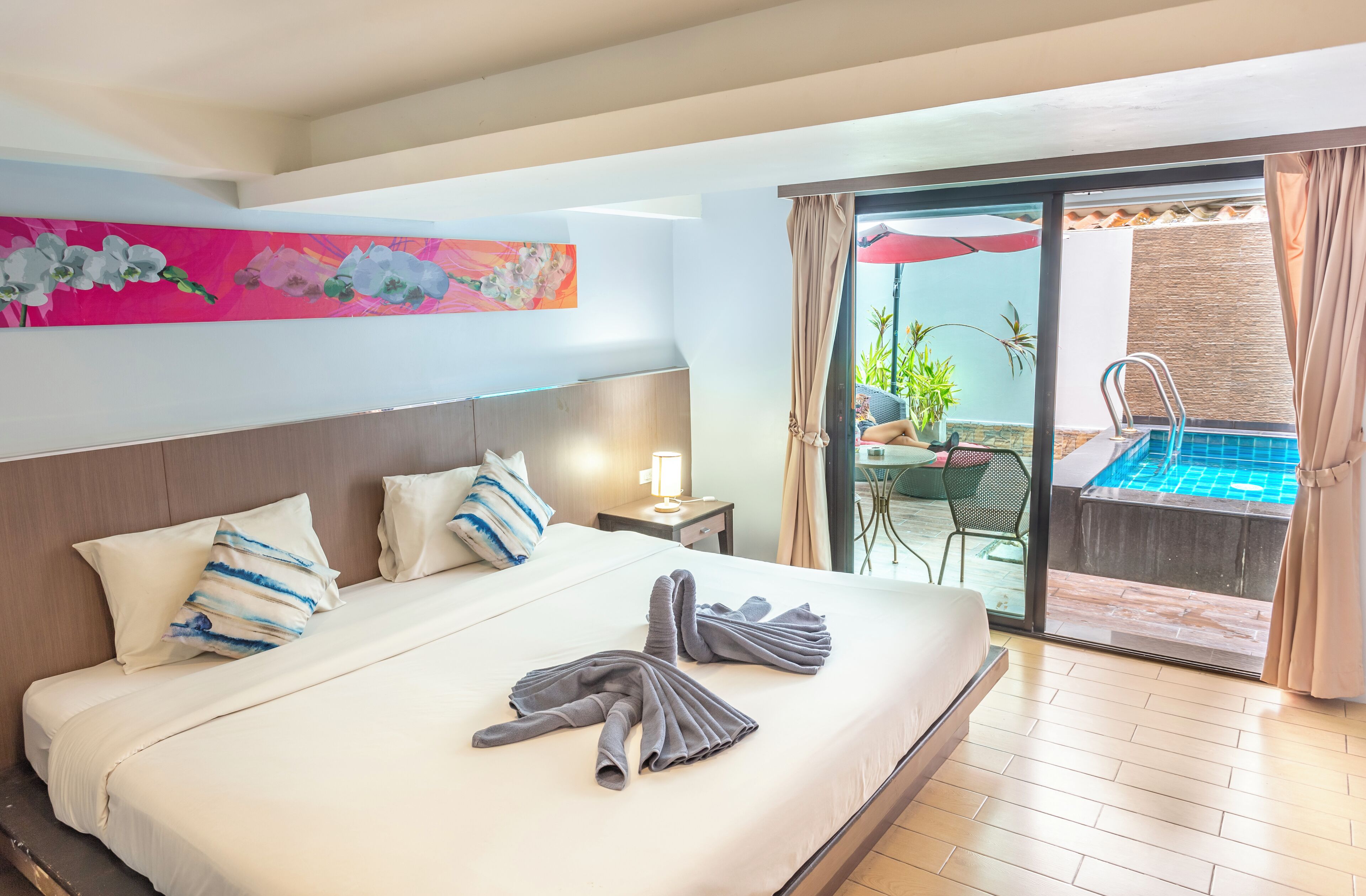 Superior-værelse - adgang til pool | Udsigt fra værelset