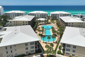 Exterior - Gulf Front | PRIVATE beach/Heated pool /WINTER DATES OPEN FIREPLACE| Hot Tub! (Santa Rosa Beach)