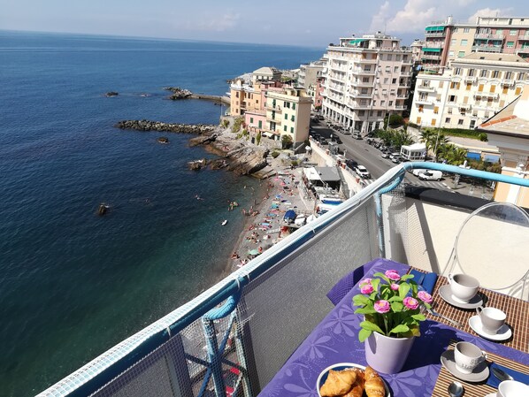 Apartment, 2 Schlafzimmer | Blick vom Balkon
