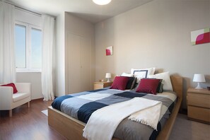 3 habitaciones, tabla de planchar con plancha y wifi 