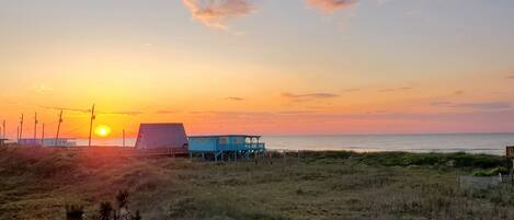 A la platja, gandules de platja i tovalloles de platja