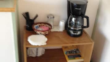 Shared fridge, microwave