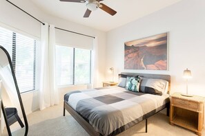 6 bedrooms, iron/ironing board, travel cot, WiFi