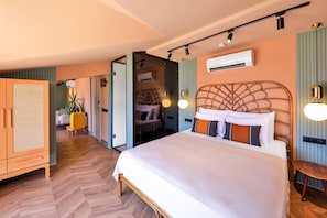 Chambre exécutive, 1 chambre, balcon | Literie de qualité, minibar, bureau