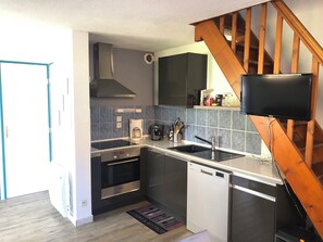 Private kitchen - 500m from beaches and shops, house in residence (Guidel)