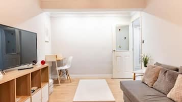 Smart-tv en een muziekbibliotheek