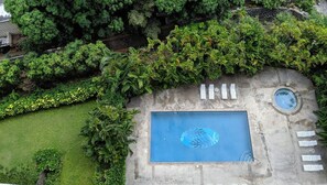 Alberca al aire libre 