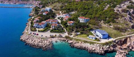 منظر من الجو على ارتفاع عالٍ