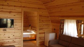 Bungalow | 1 Schlafzimmer, Schreibtisch, kostenloses WLAN, individuell dekoriert