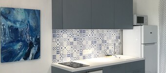 Vue mer Clim, wifi, 5 mn de la plage, classé 2 ⭐️piscine , parking