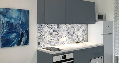 Vue mer Clim, wifi, 5 mn de la plage, classĂ© 2 âïžpiscine , parking