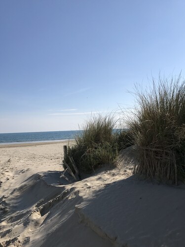 Vue mer Clim, wifi, 5 mn de la plage, classé 2 ⭐️piscine , parking