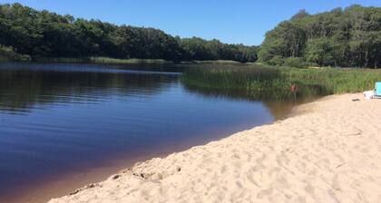 Beach villa, only 600 metres from the 13km long sandy beach, garden, wifi...