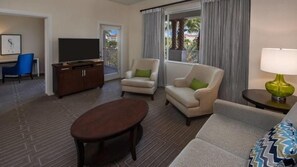 TV, DVD player, stereo