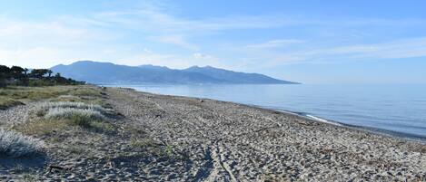 Plage, serviettes de plage