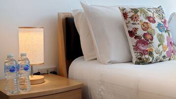 2 bedrooms, desk, iron/ironing board, travel cot