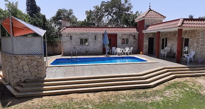 Private villa with pool
