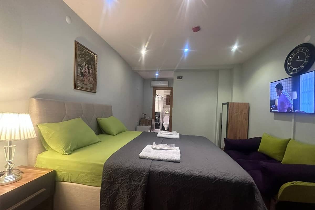 Business Studio, 1 Katil Kelamin (Double) | 1 bilik tidur, meja, Wi-fi percuma, cadar katil