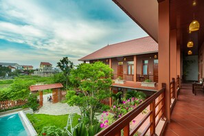 Balcony view - Viet Xua Homestay (Ninh Binh)