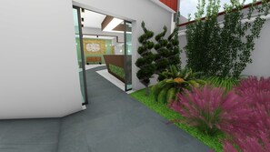 Entrada da propriedade