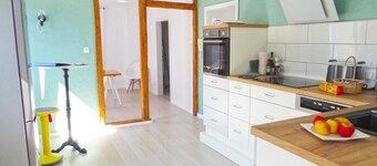 Fully equipped vacation apartment with roof terrace