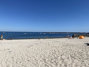 On the beach