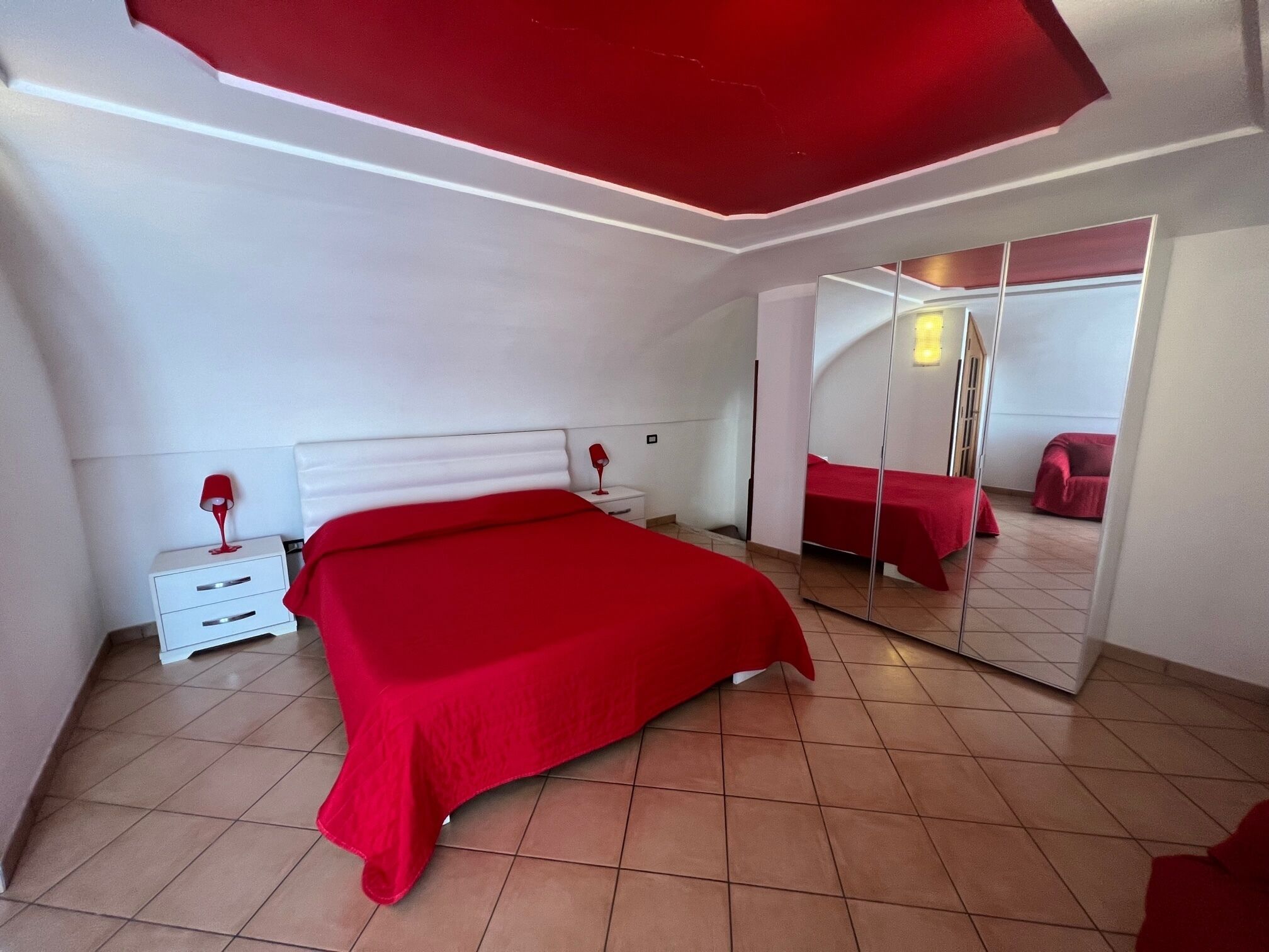 2 bedrooms, in-room safe, iron/ironing board, travel cot