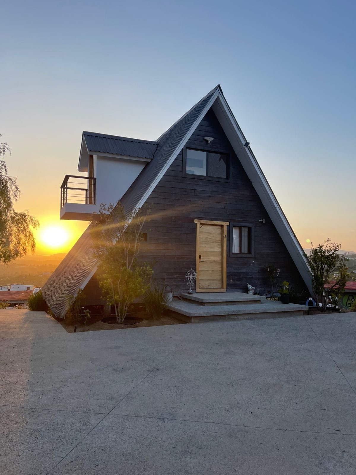 Cabaña familiar | Vista frontal de la propiedad