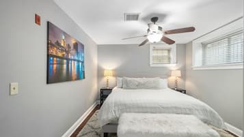 3 habitaciones, escritorio, tabla de planchar con plancha y wifi gratis