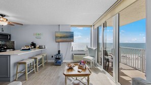Dining - Ocean Views From Every Window | Condo 206C at Estero Beach & Tennis Club + 2 Bikes, Beach Gear. 6-7night stays (Fort Myers Beach)