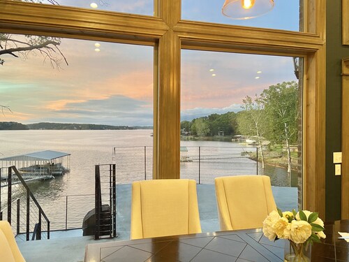 “Spectacular Waterfront Luxury w/ dock Grand Lake!!!