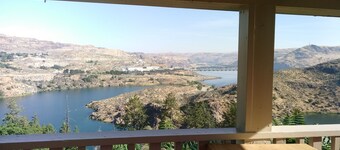You can see the fireworks from the comfort of the Dam house deck.