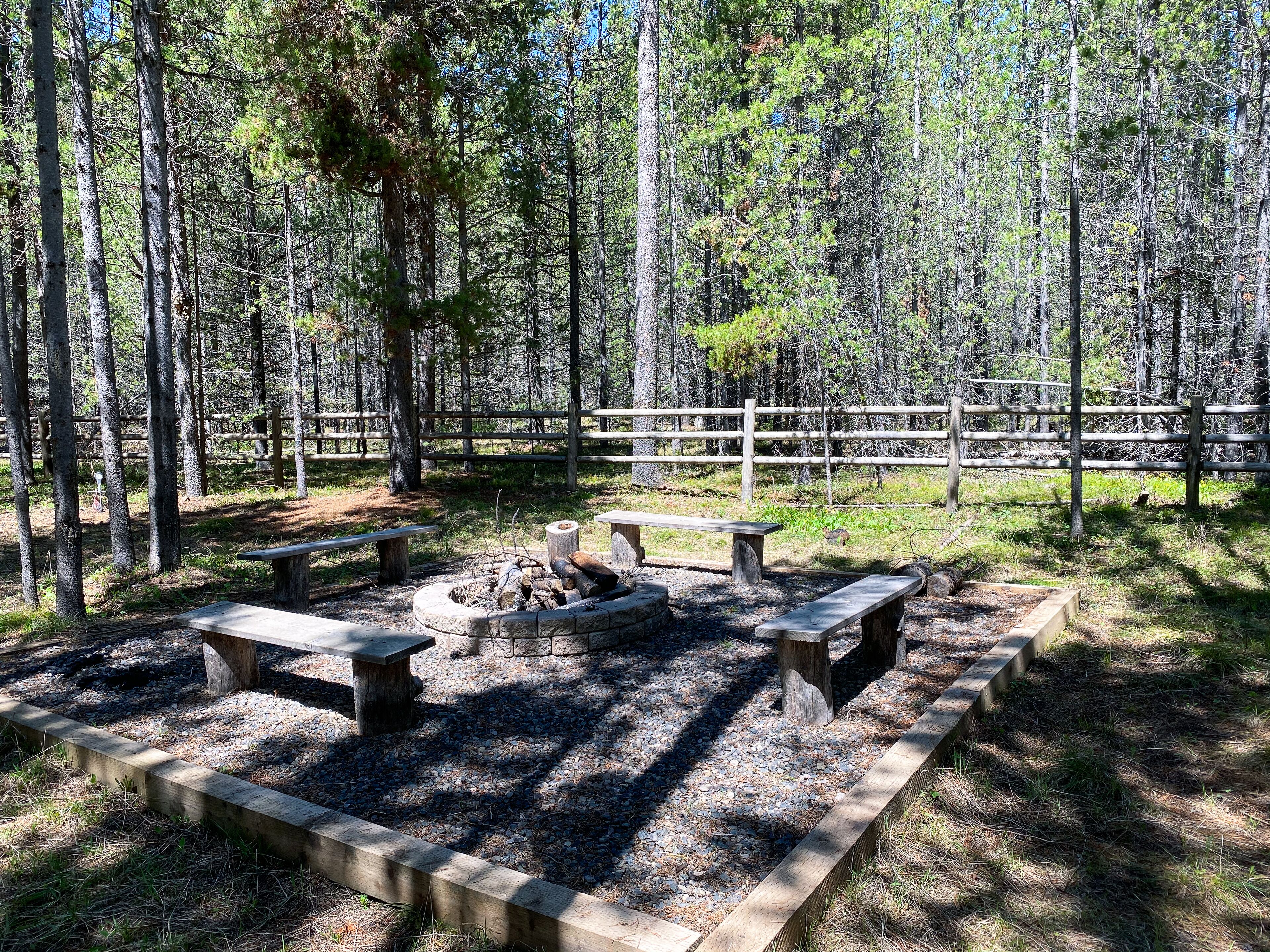 Enceinte de l’hébergement