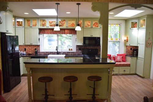 Granny's Farmhouse is a historic 1895 Victorian located on a working farm.