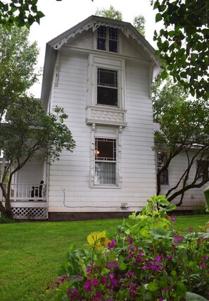 Exterior detail - Granny's Farmhouse is a historic 1895 Victorian located on a working farm. (La Grande)