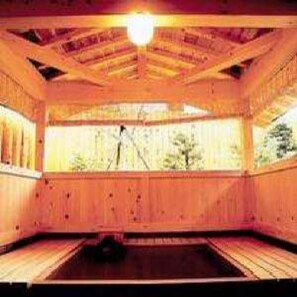 客房 (Japan Style w/ Pvt Part Open-air Bath) | 浴室 | 獨立浴缸及淋浴設備、泉水浴、免費梳洗用品、風筒