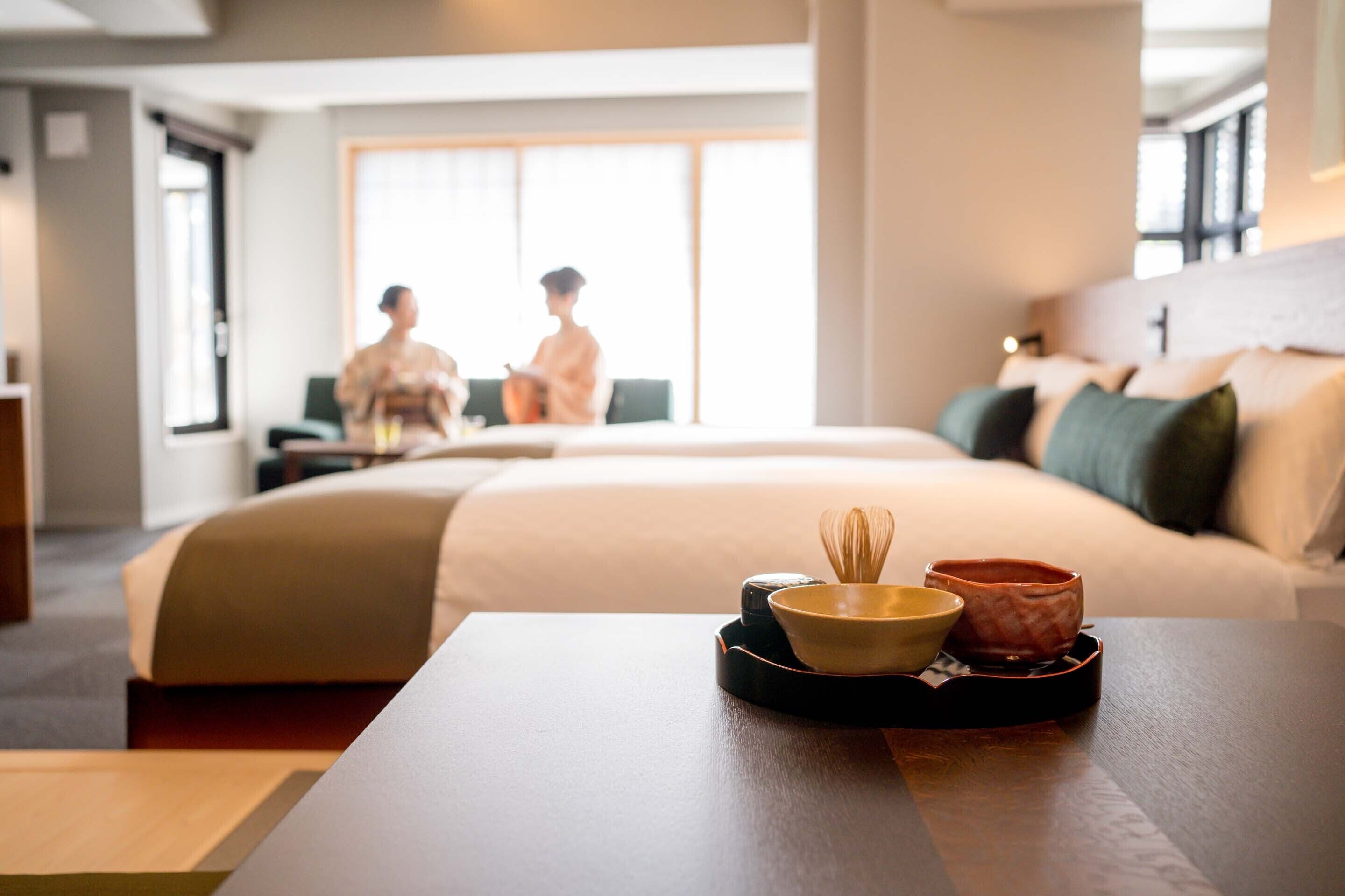 デラックスジャパニーズ 禁煙 | セーフティボックス (室内)、アイロン / アイロン台、ベビーベッド、WiFi (無料)