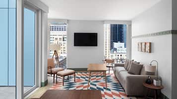 1 habitación y ropa de cama hipoalergénica