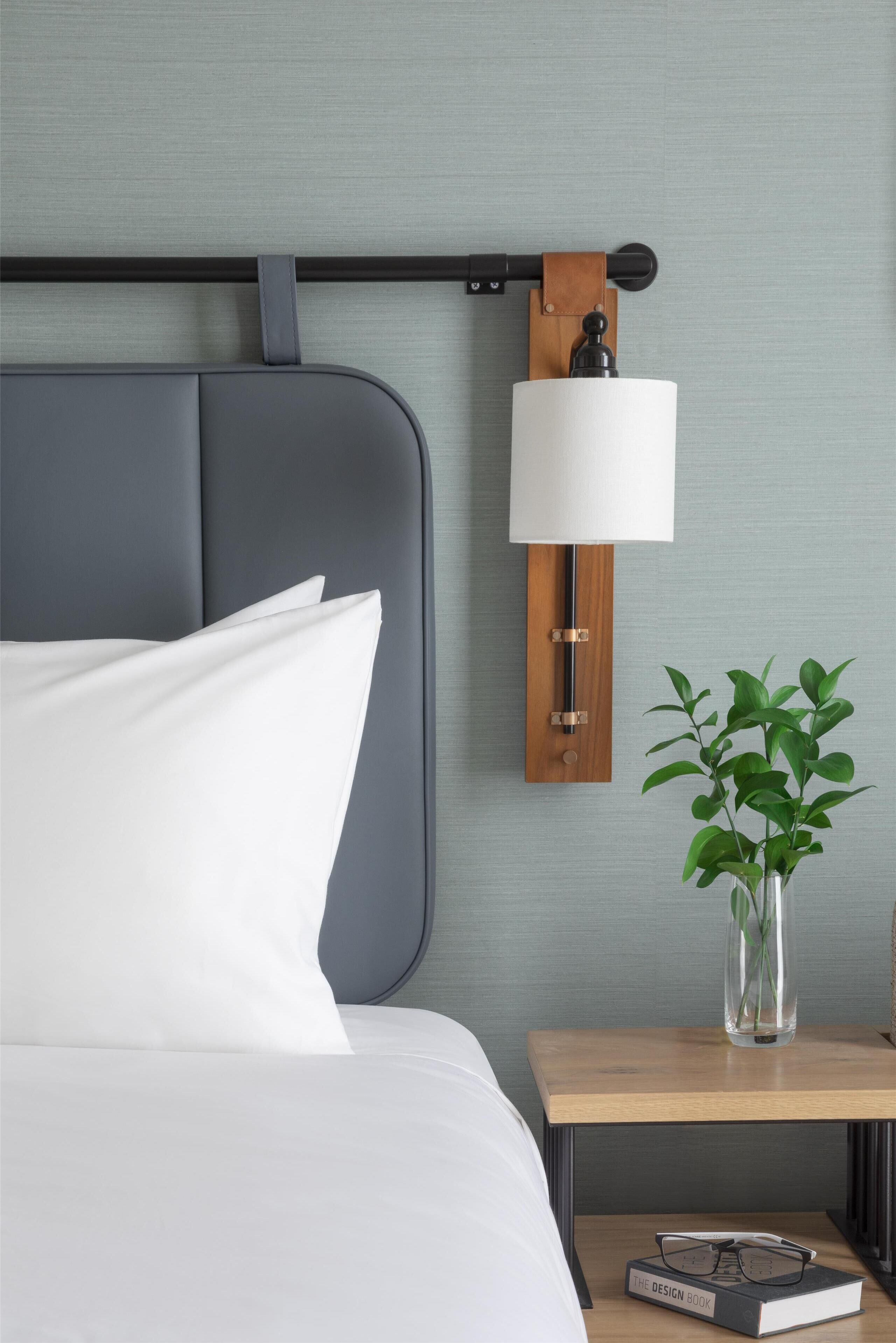 Hypo-allergenic bedding available, in-room safe, desk, laptop workspace