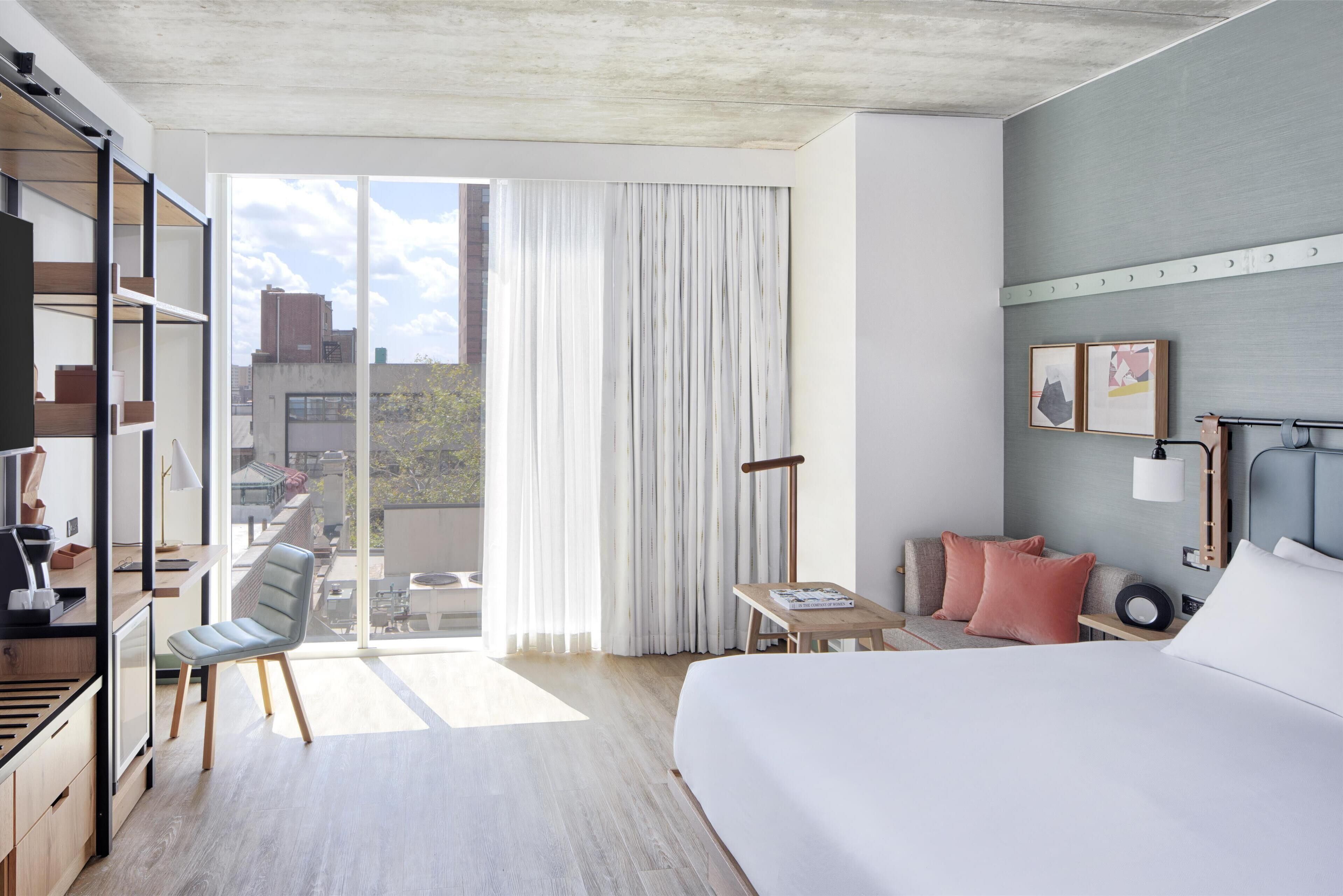 1 bedroom, hypo-allergenic bedding, in-room safe, individually decorated