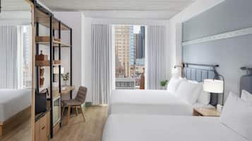 1 chambre, literie hypoallergénique, coffres-forts dans les chambres