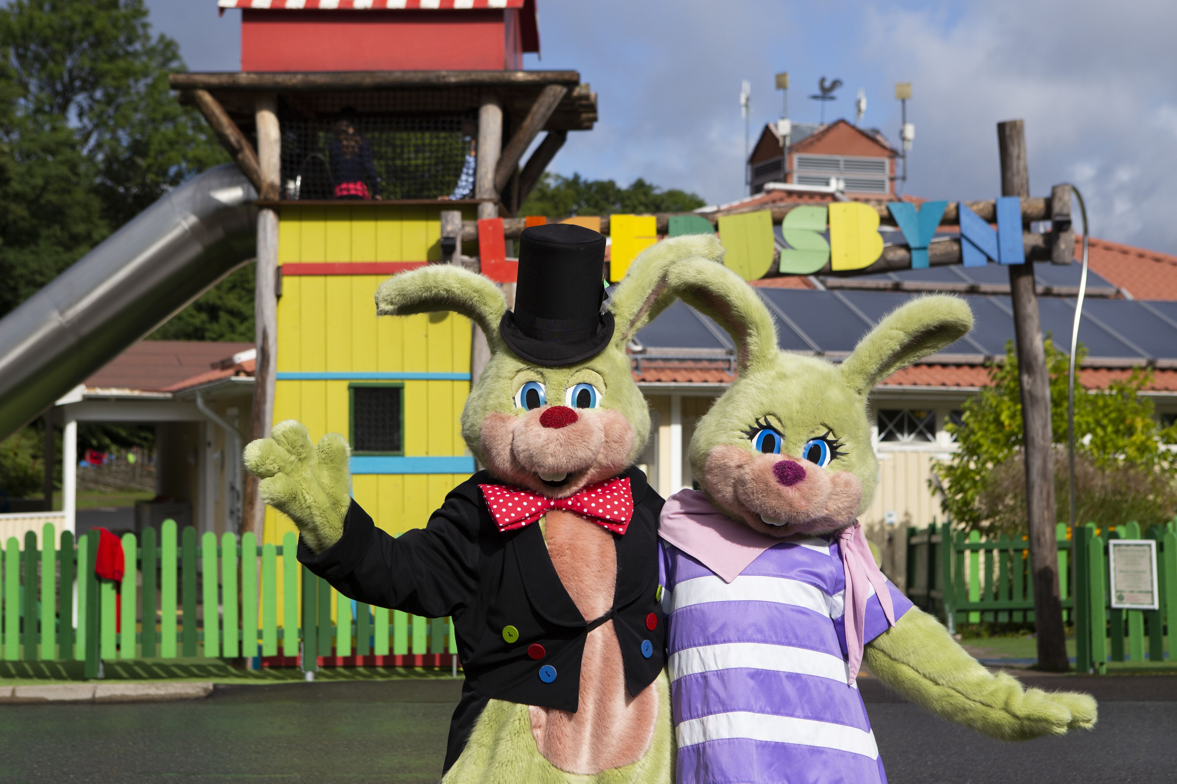 Lekområde för barn utomhus