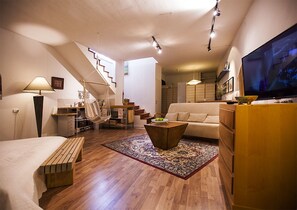 Flat-screen TV, Netflix, streaming services