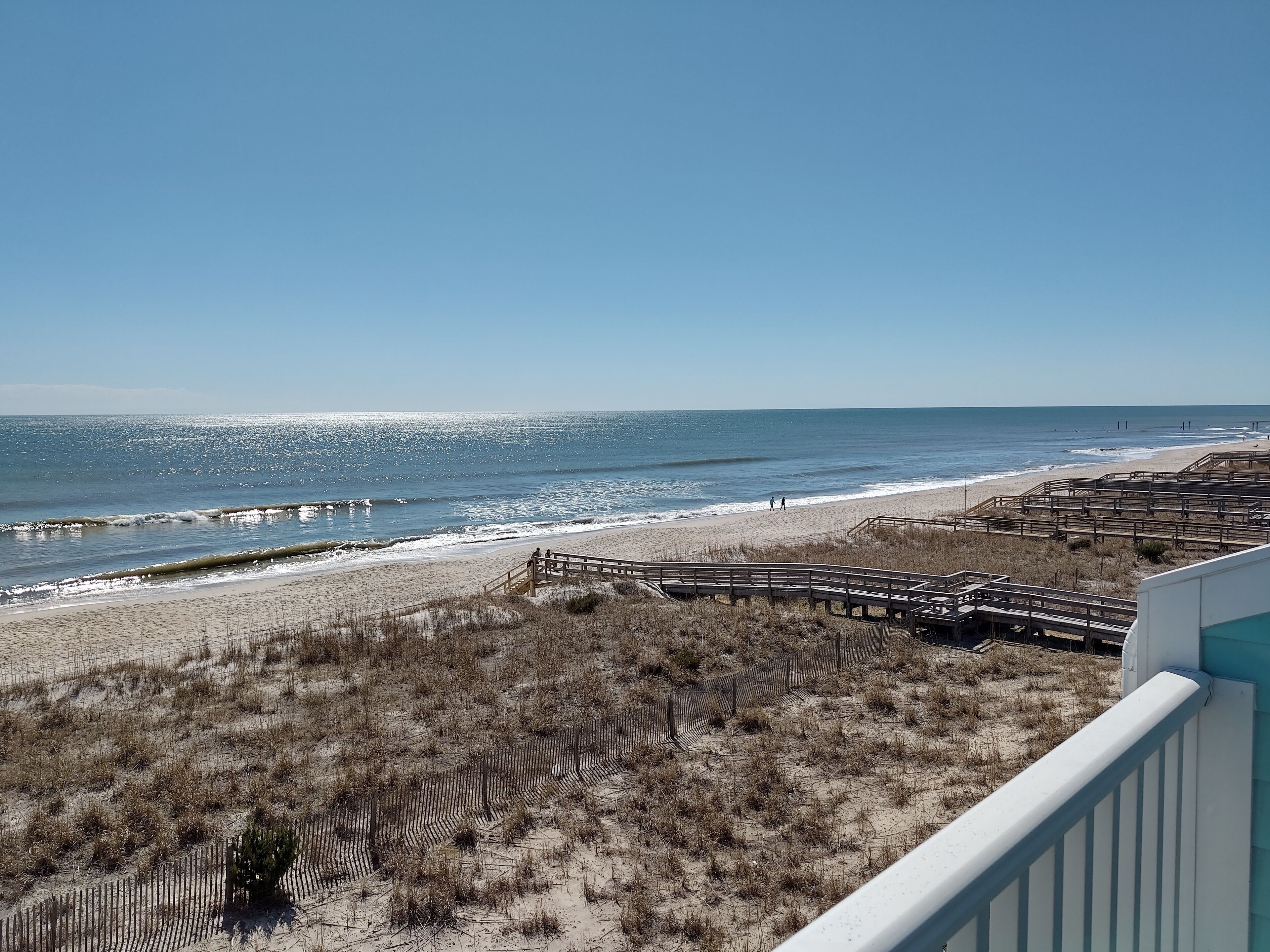 On the beach, beach towels